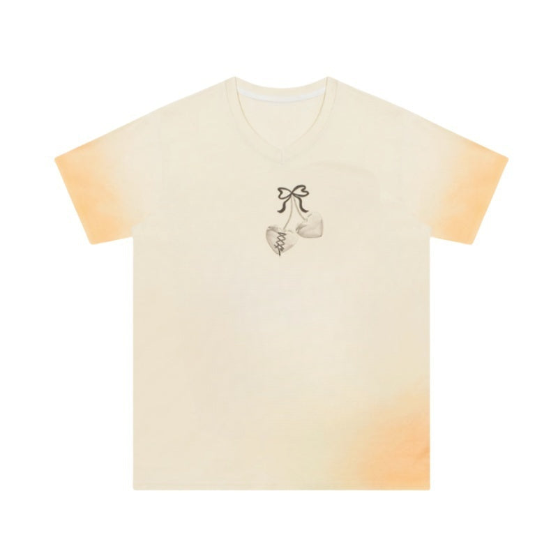 Gradient Print Loose Fit T-Shirt